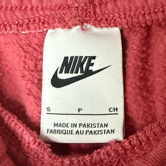 NIKE Atheleisure Pink Balloon Style Relaxed Warm Up Running Sweatpants - Picture 5 of 7